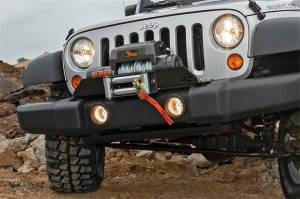 Rough Country Lift Kits & Suspension | 1350 Offroad - Rough Country Winch Mounting Plate, for Factory Bumper, D-Rings, Hardware - 1173 - Image 2
