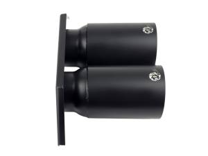 aFe Power Performance Parts & Installation | 1350 Offroad - aFe MACH Force-Xp 4-in Satin Black OE Replacement Exhaust Tips Porsche 911 GT3 14-19 H6-3.8L/4.0L - 49C36435-B - Image 2