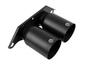 aFe Power Performance Parts & Installation | 1350 Offroad - aFe MACH Force-Xp 4-in Satin Black OE Replacement Exhaust Tips Porsche 911 GT3 14-19 H6-3.8L/4.0L - 49C36435-B - Image 4