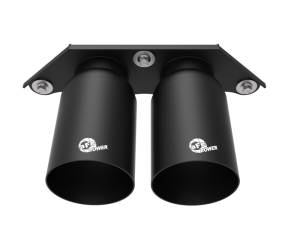 aFe Power Performance Parts & Installation | 1350 Offroad - aFe MACH Force-Xp 4-in Satin Black OE Replacement Exhaust Tips Porsche 911 GT3 14-19 H6-3.8L/4.0L - 49C36435-B - Image 5