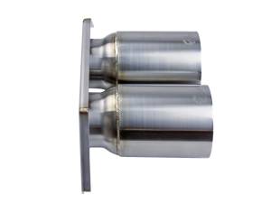 aFe Power Performance Parts & Installation | 1350 Offroad - aFe MACH Force-Xp 4-in Brushed Finish OE Replacement Exhaust Tips - 49C36435-H - Image 3