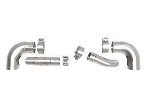 aFe Power Performance Parts & Installation | 1350 Offroad - aFe MACH Force-Xp 304 Stainless Steel OE Replacement Exhaust Tips Brushed - 49C38102-H - Image 7