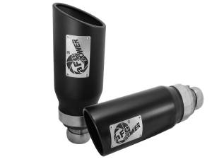 aFe Power Performance Parts & Installation | 1350 Offroad - aFe MACH Force-Xp 409 Stainless Steel OE Replacement Exhaust Tip Black - 49C42046-B - Image 2