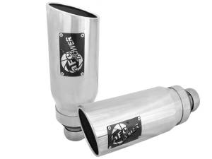 aFe Power Performance Parts & Installation | 1350 Offroad - aFe MACH Force-Xp 304 Stainless Steel OE Replacement Exhaust Tip Polished - 49C42046-P - Image 2