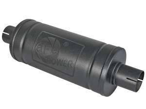 aFe Power Performance Parts & Installation | 1350 Offroad - aFe MACH Force-Xp 409 Stainless Steel Muffler Black 2-1/2-in ID Inlet & Outlet Center/Center 14-in L x 6-in Dia - 49M00007-B - Image 1