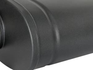aFe Power Performance Parts & Installation | 1350 Offroad - aFe MACH Force-Xp 409 Stainless Steel Muffler Black 3-in ID Center/Offset x 22-in L - Oval Body - 49M00016-B - Image 4