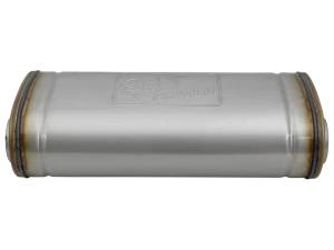 aFe Power Performance Parts & Installation | 1350 Offroad - aFe MACH Force-Xp 409 Stainless Steel Muffler 2-1/2-in ID Offset/Dual x 18-in L x 8-in W x 5-in H - Oval Body - 49M00033 - Image 4