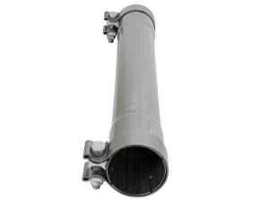 aFe Power Performance Parts & Installation | 1350 Offroad - aFe MACH Force-Xp 2-1/2-in 409 Stainless Steel Muffler Delete Pipe 2-1/2-in ID Inlet/Outlet x 14-in Body x 20-in Overall Length - 49M00035 - Image 3