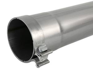 aFe Power Performance Parts & Installation | 1350 Offroad - aFe SATURN 4S Stainless Steel Muffler Delete Pipe 4-in ID Inlet/Outlet x 24-in Body x 30-in Overall Length - 49M00039 - Image 2