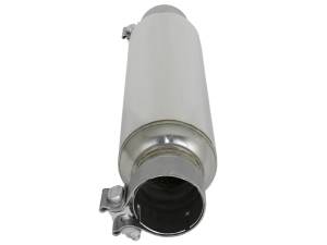 aFe Power Performance Parts & Installation | 1350 Offroad - aFe MACH Force-Xp 304 Stainless Steel Resonator 2-1/2-in Inlet/Outlet x 4-in Dia. x 15-in Body x 19-in Overall Length - 49M10002 - Image 5