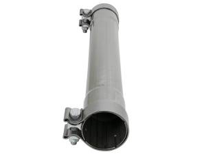 aFe Power Performance Parts & Installation | 1350 Offroad - aFe MACH Force-Xp 304 Stainless Steel Resonator Delete Pipe 3-in Inlet/Outlet x 3-in Dia. x 16-in Overall Length with Clamps - 49M10007 - Image 2