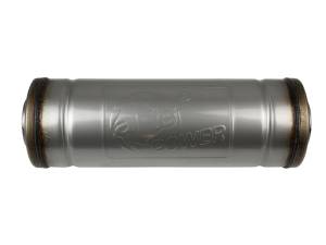 aFe Power Performance Parts & Installation | 1350 Offroad - aFe MACH Force-Xp 304 Stainless Steel Muffler 3-in ID Center/Center x 5-in Dia. x 14-in L - Round Body - 49M30049 - Image 3