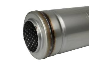 aFe Power Performance Parts & Installation | 1350 Offroad - aFe MACH Force-Xp 304 Stainless Steel Muffler 3-in ID Center/Center x 5-in Dia. x 18-in L - Round Body - 49M30050 - Image 3