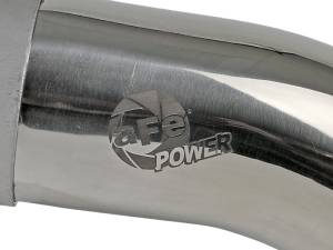 aFe Power Performance Parts & Installation | 1350 Offroad - aFe MACH Force-Xp 304 Stainless Steel Clamp-on Exhaust Tip Polished 2-1/2-in Inlet x 2-1/2-in Outlet X 9-in L - 49T25254-P09 - Image 3