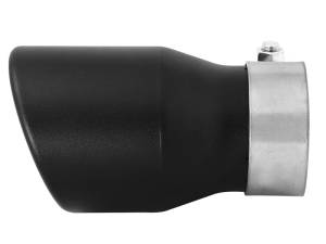aFe Power Performance Parts & Installation | 1350 Offroad - aFe MACH Force-Xp 409 Stainless Steel Clamp-on Exhaust Tip Black 2-1/2-in Inlet x 3-1/2-in Outlet x 6-in L - 49T25354-B06 - Image 5