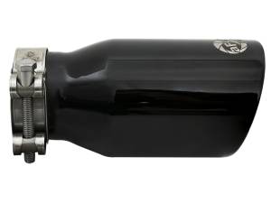 aFe Power Performance Parts & Installation | 1350 Offroad - aFe MACH Force-Xp 304 Stainless Steel Clamp-on Exhaust Tip Black 2-1/2-in Inlet x 3-1/2-in Outlet X 7-in L - 49T25354-B07 - Image 3
