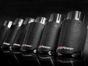 aFe Power Performance Parts & Installation | 1350 Offroad - aFe MACH Force-Xp 304 Stainless Steel Clamp-on Exhaust Tip Carbon Fiber 2-1/2-in Inlet x 3-1/2-in Outlet X 7-in L - 49T25354-C07 - Image 1