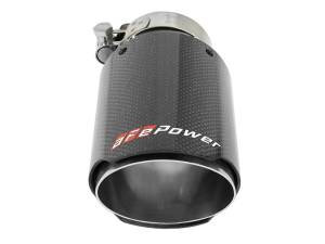 aFe Power Performance Parts & Installation | 1350 Offroad - aFe MACH Force-Xp 304 Stainless Steel Clamp-on Exhaust Tip Carbon Fiber 2-1/2-in Inlet x 3-1/2-in Outlet X 7-in L - 49T25354-C07 - Image 6