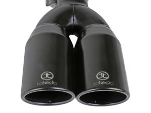 aFe Power Performance Parts & Installation | 1350 Offroad - aFe Takeda 304 Stainless Steel Clamp-on Exhaust Tip Black 2-1/2-in Inlet x 3-1/2-in Outlet X 12-in L - 49T25374-B121 - Image 3