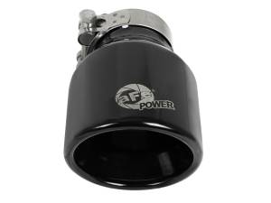 aFe Power Performance Parts & Installation | 1350 Offroad - aFe MACH Force-Xp 409 Stainless Steel Clamp-on Exhaust Tip Black 2-1/2-in Inlet x 4-in Outlet x 6-in L - 49T25404-B06 - Image 4