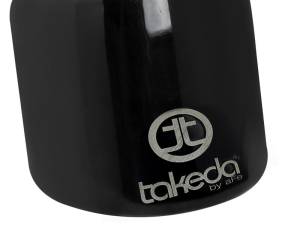 aFe Power Performance Parts & Installation | 1350 Offroad - aFe Takeda 304 Stainless Steel Clamp-on Exhaust Tip Black 2-1/2-in Inlet x 4-in Outlet x 6-in L - 49T25404-B061 - Image 4
