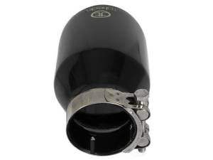 aFe Power Performance Parts & Installation | 1350 Offroad - aFe Takeda 304 Stainless Steel Clamp-on Exhaust Tip Black 2-1/2-in Inlet x 4-in Outlet x 6-in L - 49T25404-B061 - Image 5