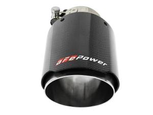 aFe Power Performance Parts & Installation | 1350 Offroad - aFe MACH Force-Xp 304 Stainless Steel Clamp-on Exhaust Tip Carbon Fiber 2-1/2-in Inlet x 4-in Outlet x 7-in L - 49T25404-C07 - Image 4