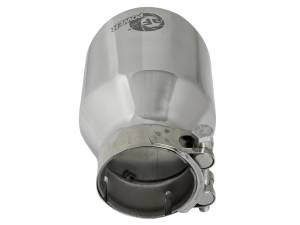 aFe Power Performance Parts & Installation | 1350 Offroad - aFe MACH Force-Xp 304 Stainless Steel Clamp-on Exhaust Tip Polished 2-1/2-in Inlet x 4-in Outlet x 6-in L - 49T25404-P06 - Image 4