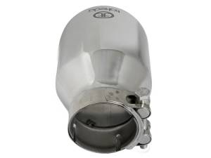 aFe Power Performance Parts & Installation | 1350 Offroad - aFe Takeda 304 Stainless Steel Clamp-on Exhaust Tip Polished 2-1/2-in Inlet x 4-in Outlet x 6-in L - 49T25404-P061 - Image 5