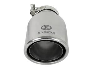 aFe Power Performance Parts & Installation | 1350 Offroad - aFe Takeda 304 Stainless Steel Clamp-on Exhaust Tip Polished 2-1/2-in Inlet x 4-in Outlet x 8-in L - 49T25404-P08 - Image 2