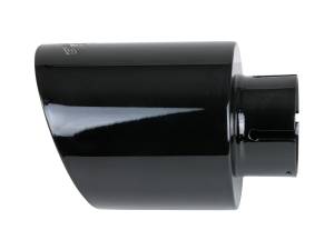 aFe Power Performance Parts & Installation | 1350 Offroad - aFe MACH Force-Xp 409 Stainless Steel Clamp-on Exhaust Tip Black 2-1/2-in Inlet x 4-1/2-in Outlet x 7-in L - 49T25454-B071 - Image 2