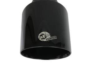 aFe Power Performance Parts & Installation | 1350 Offroad - aFe MACH Force-Xp 409 Stainless Steel Clamp-on Exhaust Tip Black 2-1/2-in Inlet x 4-1/2-in Outlet x 7-in L - 49T25454-B071 - Image 3