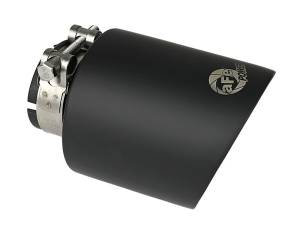 aFe Power Performance Parts & Installation | 1350 Offroad - aFe MACH Force-Xp 304 Stainless Steel Clamp-on Exhaust Tip Black Velvet 2-1/2-in Inlet x 4-1/2-in Outlet x 7-in L - 49T25454-B072 - Image 1