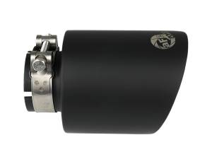 aFe Power Performance Parts & Installation | 1350 Offroad - aFe MACH Force-Xp 304 Stainless Steel Clamp-on Exhaust Tip Black Velvet 2-1/2-in Inlet x 4-1/2-in Outlet x 7-in L - 49T25454-B072 - Image 4