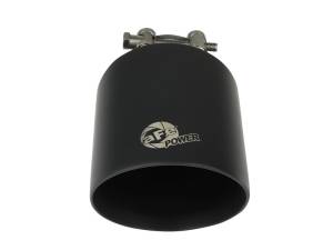 aFe Power Performance Parts & Installation | 1350 Offroad - aFe MACH Force-Xp 304 Stainless Steel Clamp-on Exhaust Tip Black Velvet 2-1/2-in Inlet x 4-1/2-in Outlet x 7-in L - 49T25454-B072 - Image 5