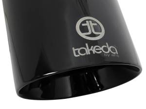 aFe Power Performance Parts & Installation | 1350 Offroad - aFe Takeda 409 Stainless Steel Clamp-on Exhaust Tip Black 2-1/2-in Inlet x 4-1/2-in Outlet x 9-in L - 49T25454-B09 - Image 3