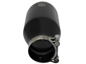aFe Power Performance Parts & Installation | 1350 Offroad - aFe Takeda 409 Stainless Steel Clamp-on Exhaust Tip Black 2-1/2-in Inlet x 4-1/2-in Outlet x 9-in L - 49T25454-B09 - Image 5