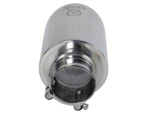 aFe Power Performance Parts & Installation | 1350 Offroad - aFe Takeda 304 Stainless Steel Clamp-on Exhaust Tip Polished 2-1/2-in Inlet x 4-1/2-in Outlet x 7-in L - 49T25454-P07 - Image 4