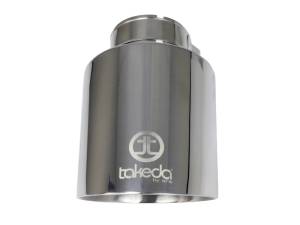aFe Power Performance Parts & Installation | 1350 Offroad - aFe Takeda 304 Stainless Steel Clamp-on Exhaust Tip Polished 2-1/2-in Inlet x 4-1/2-in Outlet x 7-in L - 49T25454-P07 - Image 5