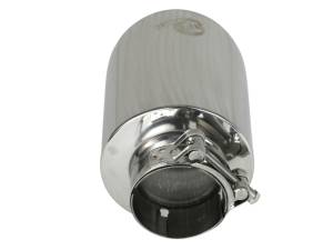 aFe Power Performance Parts & Installation | 1350 Offroad - aFe MACH Force-Xp 304 Stainless Steel Clamp-on Exhaust Tip Polished 2-1/2-in Inlet x 4-1/2-in Outlet x 7-in L - 49T25454-P071 - Image 5