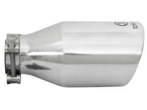 aFe Power Performance Parts & Installation | 1350 Offroad - aFe Takeda 304 Stainless Steel Clamp-on Exhaust Tip Polished 2-1/2-in Inlet x 4-1/2-in Outlet x 9-in L - 49T25454-P09 - Image 4