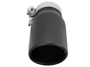 aFe Power Performance Parts & Installation | 1350 Offroad - aFe MACH Force-Xp 409 Stainless Steel Clamp-on Exhaust Tip Black 3-in Inlet x 4-in Outlet x 9-in L - 49T30401-B09 - Image 6