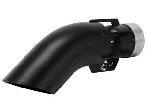 aFe Power Performance Parts & Installation | 1350 Offroad - aFe MACH Force-Xp 304 Stainless Steel Clamp-on Exhaust Tip Black 3-in Inlet x 4-in Outlet x 15-in L - 49T30401-B151 - Image 1