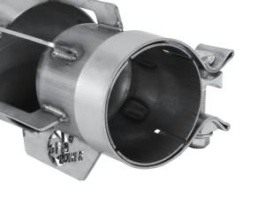 aFe Power Performance Parts & Installation | 1350 Offroad - aFe MACH Force-Xp 304 Stainless Steel Clamp-on Exhaust Tip Brushed 3-in Inlet x 4-in Outlet x 15-in L - 49T30401-H151 - Image 2
