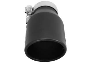 aFe Power Performance Parts & Installation | 1350 Offroad - aFe MACH Force-Xp 409 Stainless Steel Clamp-on Exhaust Tip Black 3-in Inlet x 4-1/2-in Outlet x 9-in L - 49T30451-B09 - Image 3