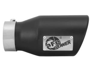 aFe Power Performance Parts & Installation | 1350 Offroad - aFe MACH Force-Xp 409 Stainless Steel Clamp-on Exhaust Tip Black 3-in Inlet x 4-1/2-in Outlet x 9-in L - 49T30451-B09 - Image 5