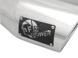 aFe Power Performance Parts & Installation | 1350 Offroad - aFe MACH Force-Xp 304 Stainless Steel Clamp-on Exhaust Tip Polished 3-in Inlet x 4-1/2-in Outlet x 9-in L - 49T30451-P09 - Image 3