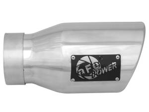 aFe Power Performance Parts & Installation | 1350 Offroad - aFe MACH Force-Xp 304 Stainless Steel Clamp-on Exhaust Tip Polished 3-in Inlet x 4-1/2-in Outlet x 9-in L - 49T30451-P09 - Image 5
