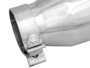 aFe Power Performance Parts & Installation | 1350 Offroad - aFe MACH Force-Xp 304 Stainless Steel Clamp-on Exhaust Tip Polished 3-in Inlet x 4-1/2-in Outlet x 9-in L - 49T30451-P09 - Image 4
