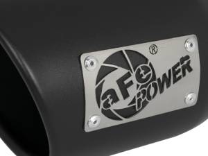 aFe Power Performance Parts & Installation | 1350 Offroad - aFe MACH Force-Xp 409 Stainless Steel Clamp-on Exhaust Tip Black 3-in Inlet x 4-1/2-in Outlet x 9-in L - 49T30452-B09 - Image 2